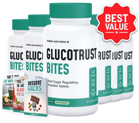 Gluco Trust Bites Limited Time Offer Only $49/Bottle